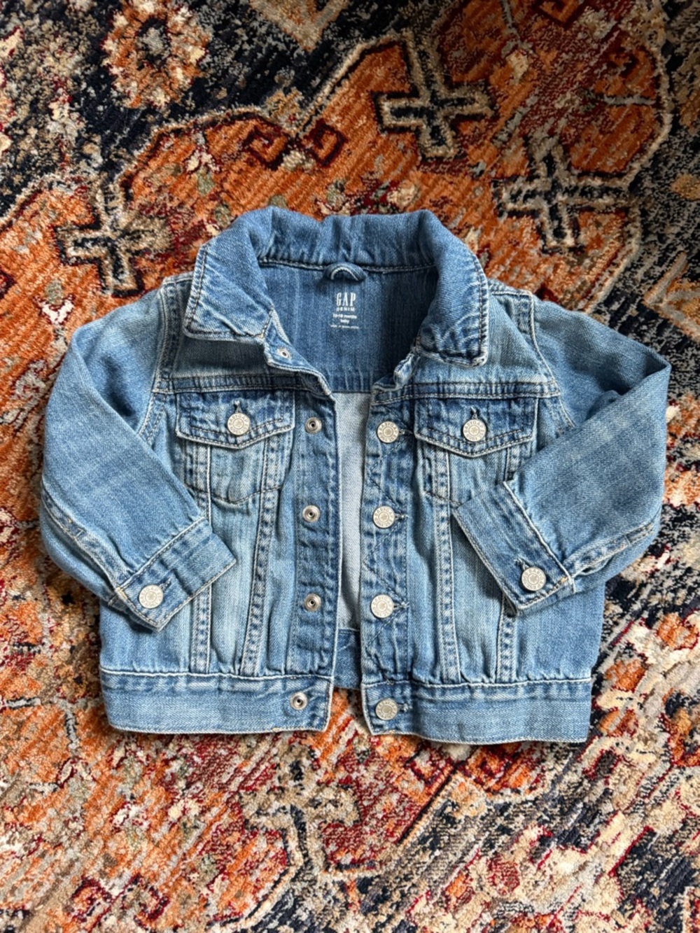 GAP Kids Light Wash Blue Denim Jacket